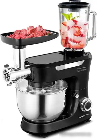 Кухонная машина Zigmund & Shtain De Luxe ZKM-998 - фото товара