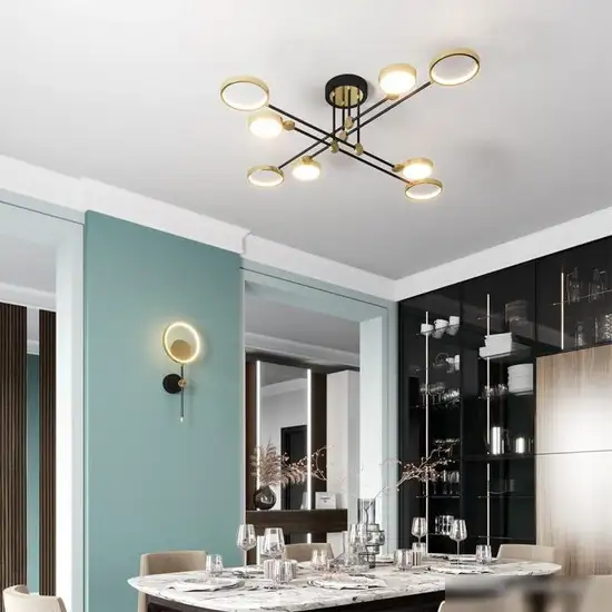 Люстра средней высоты Odeon Light Denzel 4320/75CL – фото товара