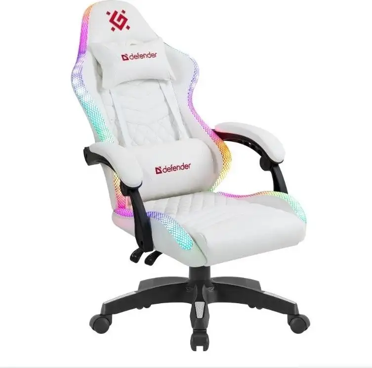 Игровое (геймерское) кресло Defender Core (белый) – фото товара