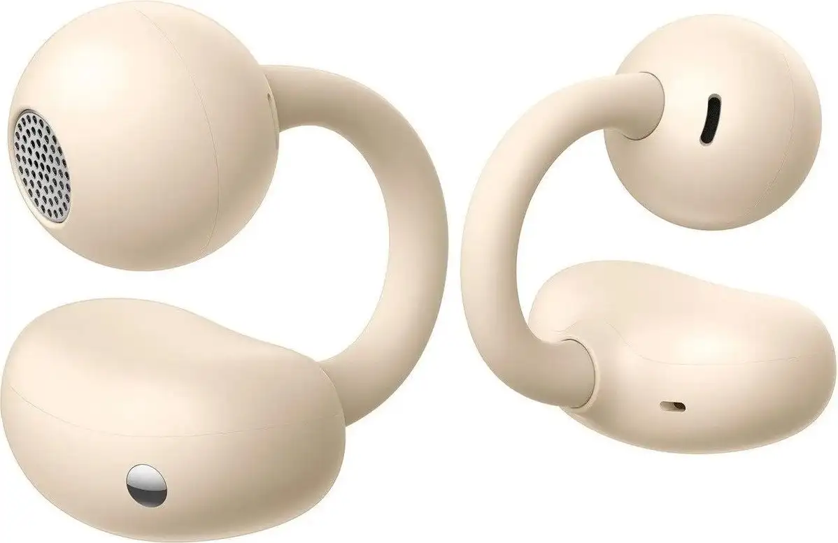 Наушники Huawei FreeClip (бежевый, международная версия) – фото товара