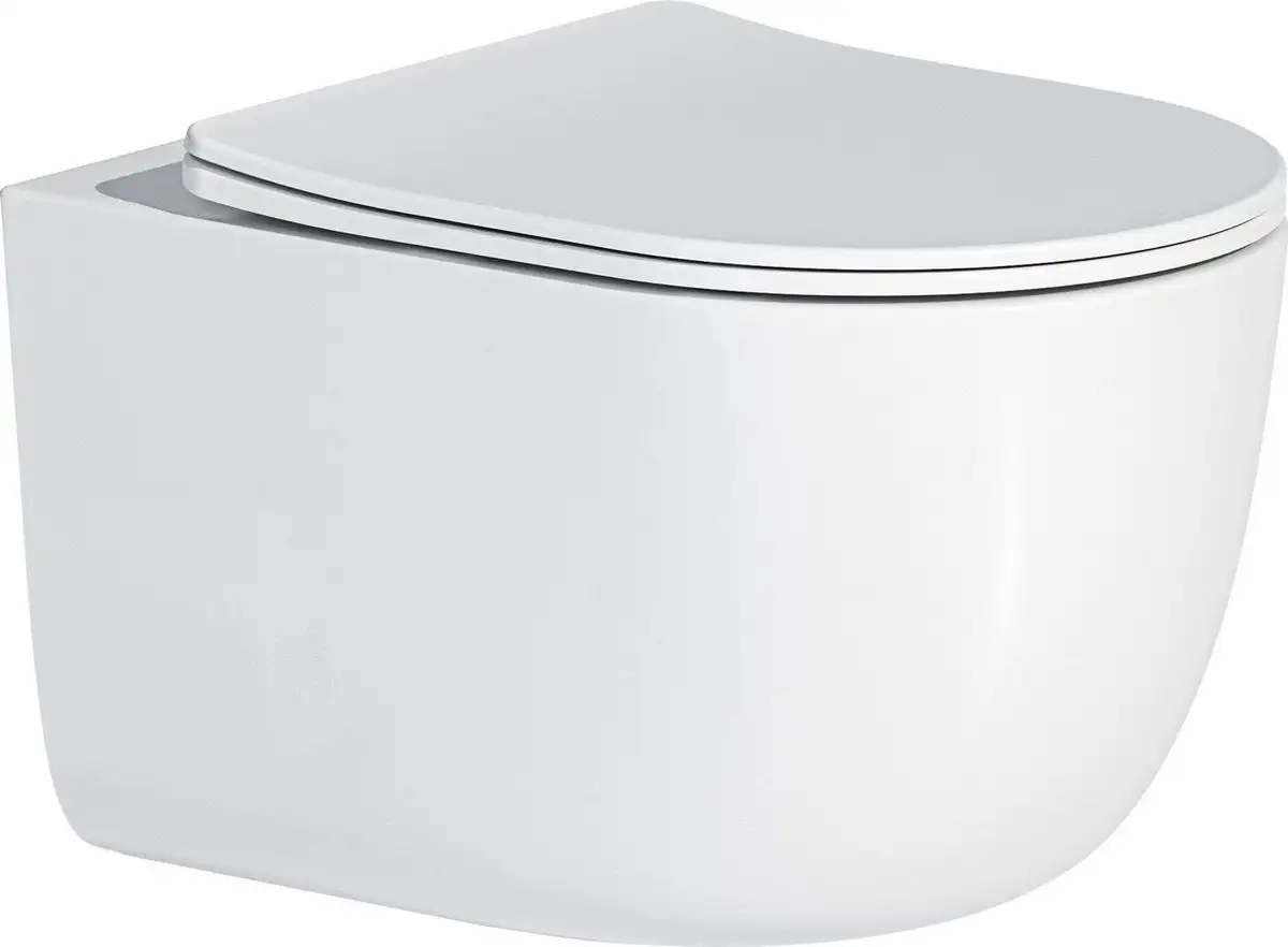 Унитаз подвесной Roxen Vortex Tornado в комплекте с инсталляцией StounFix Dual Fresh 6 в 1 868574 (кнопка: сатин матовая) - фото товара