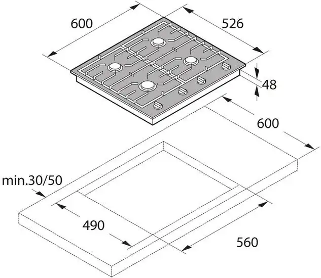 Варочная панель ASKO HG1666SB - фото товара