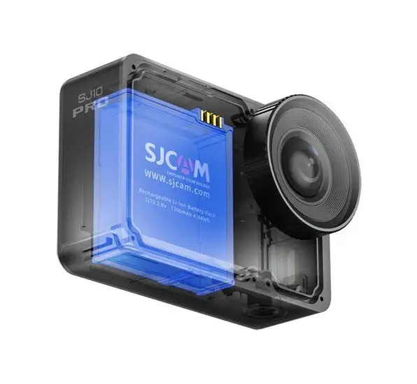 Экшен-камера SJCAM SJ10 Pro Dual Screen (черный) – фото товара