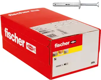 Дюбель-гвоздь Fischer N 6 x 40/7 P 514871 (200 шт) – изображение в каталоге