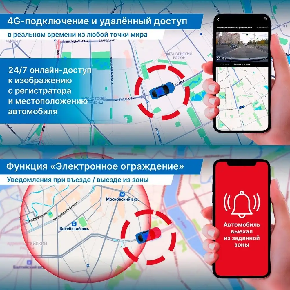 Видеорегистратор TrendVision Online SKY 4G – фото товара