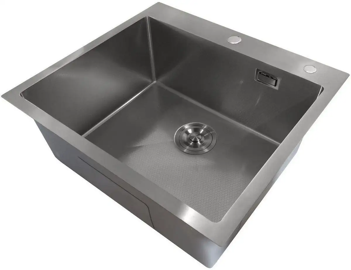 Кухонная мойка Stellar Decor S5050GE-D (серый) - фото товара