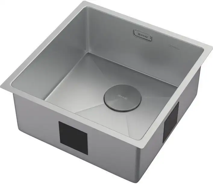 Кухонная мойка ZorG Zerox 44 U / IF Zurinox Steel - фото товара