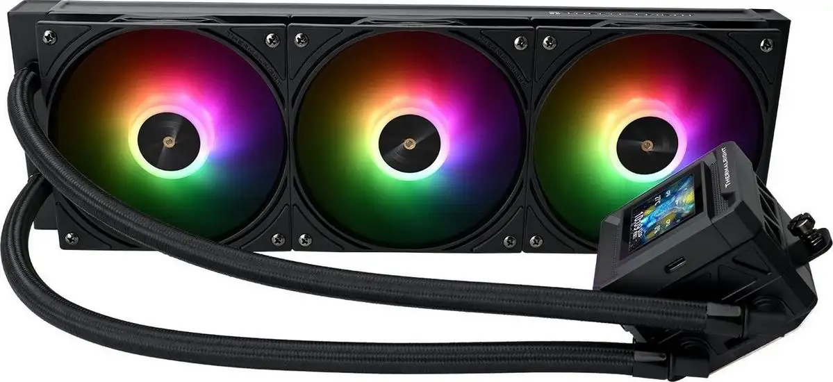 Система жидкостного охлаждения для процессора Thermalright Frozen Warframe 360 SE ARGB (черный) – фото товара