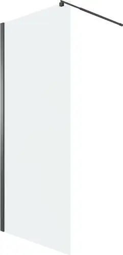 Душевая стенка Niagara 90x190 NG-551-90 (черный/прозрачное стекло) - изображение в каталоге