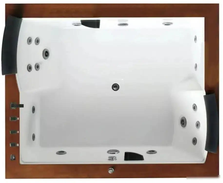 Ванна Gemy G9052 II B L (с гидромассажем) - фото товара