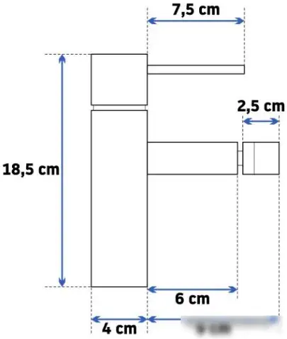 Смеситель Rea Tess REA-B5006 (черный) - фото товара