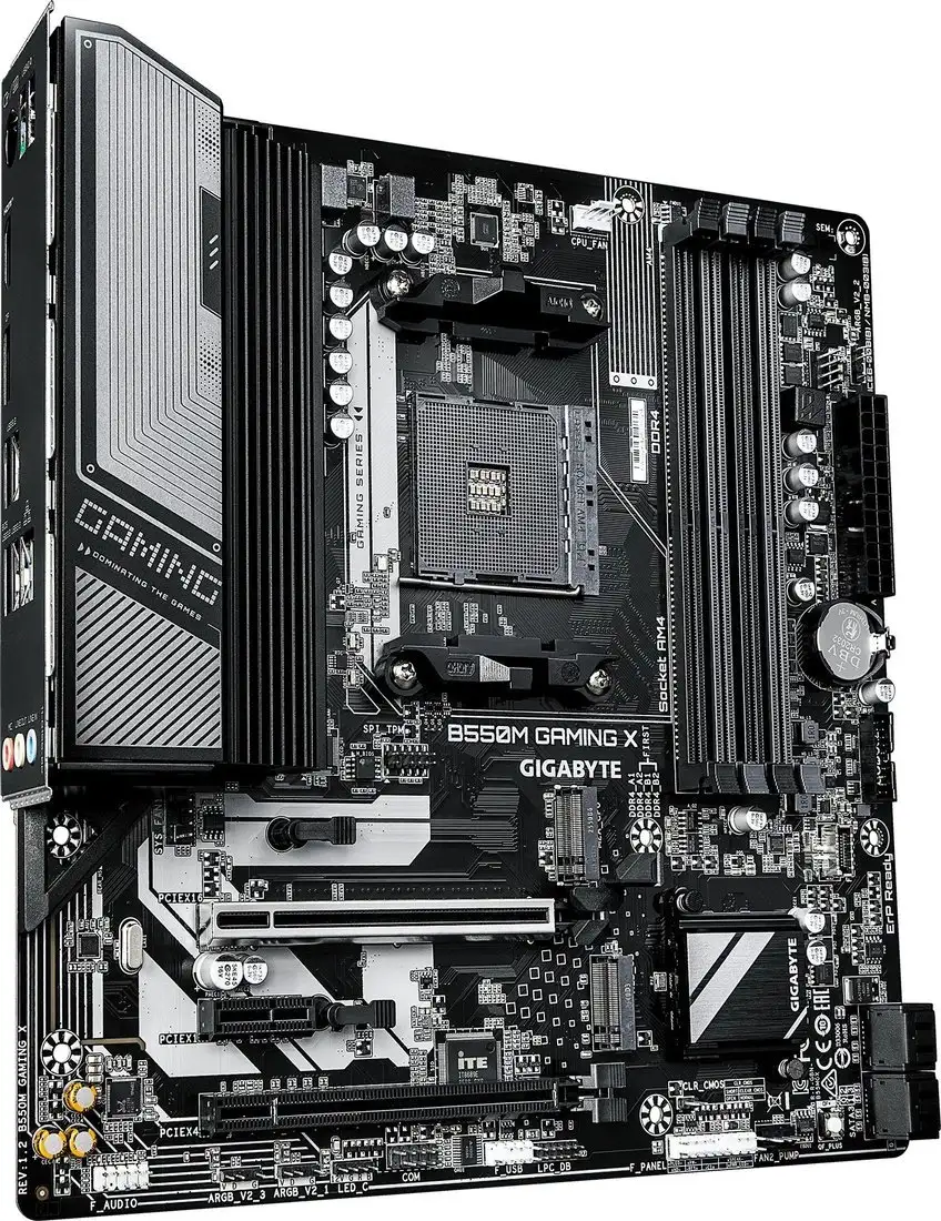 Материнская плата Gigabyte B550M Gaming X (rev. 1.2) – фото товара