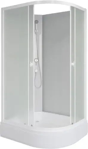 Душевая кабина Niagara Promo P90/70/26L/MT/BK 90x70x195