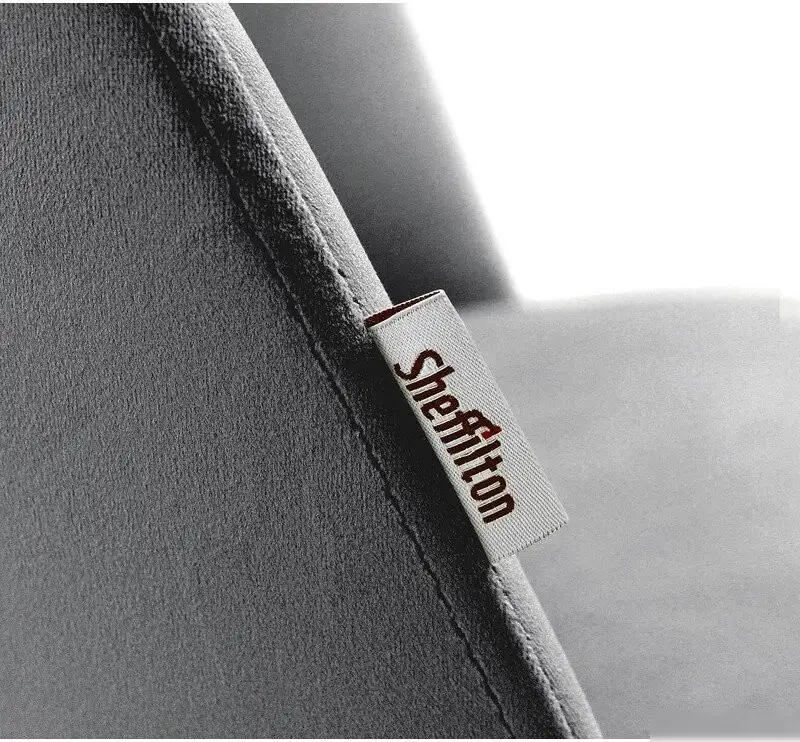 Стул Sheffilton SHT-ST35-1/S128 (угольно-серый/хром/белый муар) – фото товара