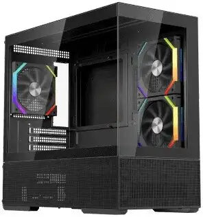 Корпус 1stPlayer CV6 ARGB CV6-BK-2FAR-2FH7R-1FH7 (черный) – изображение в каталоге