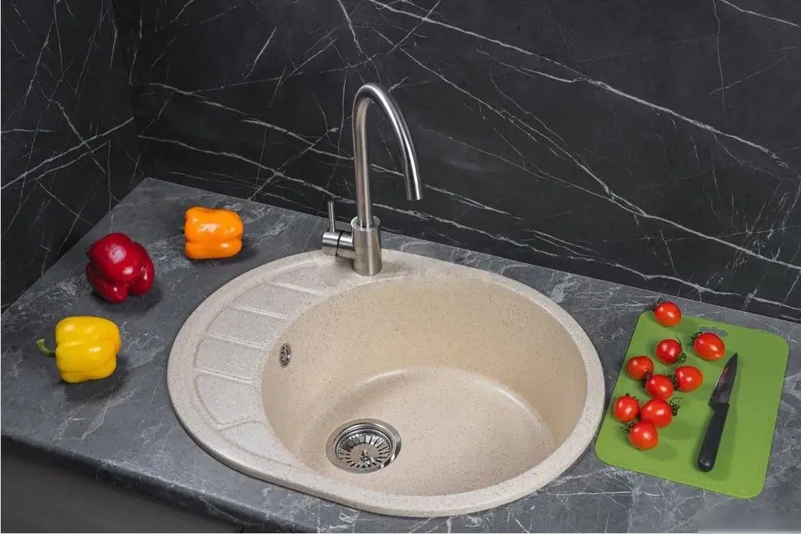 Кухонная мойка Marblan Ovata R (гранит) - фото товара