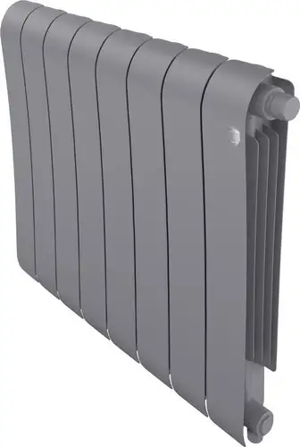 Биметаллический радиатор Royal Thermo Infinity 500 Silver Satin VR80 - 8 секций - изображение в каталоге