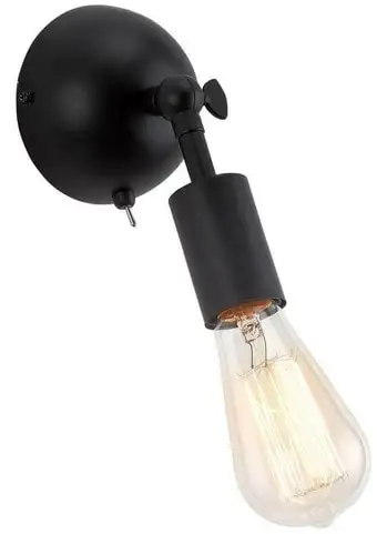 Бра Arte Lamp Roots A9190AP-1BK – изображение в каталоге