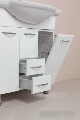 Onika Тумба под умывальник Моника 75.17 (белый) [107502] – фото товара