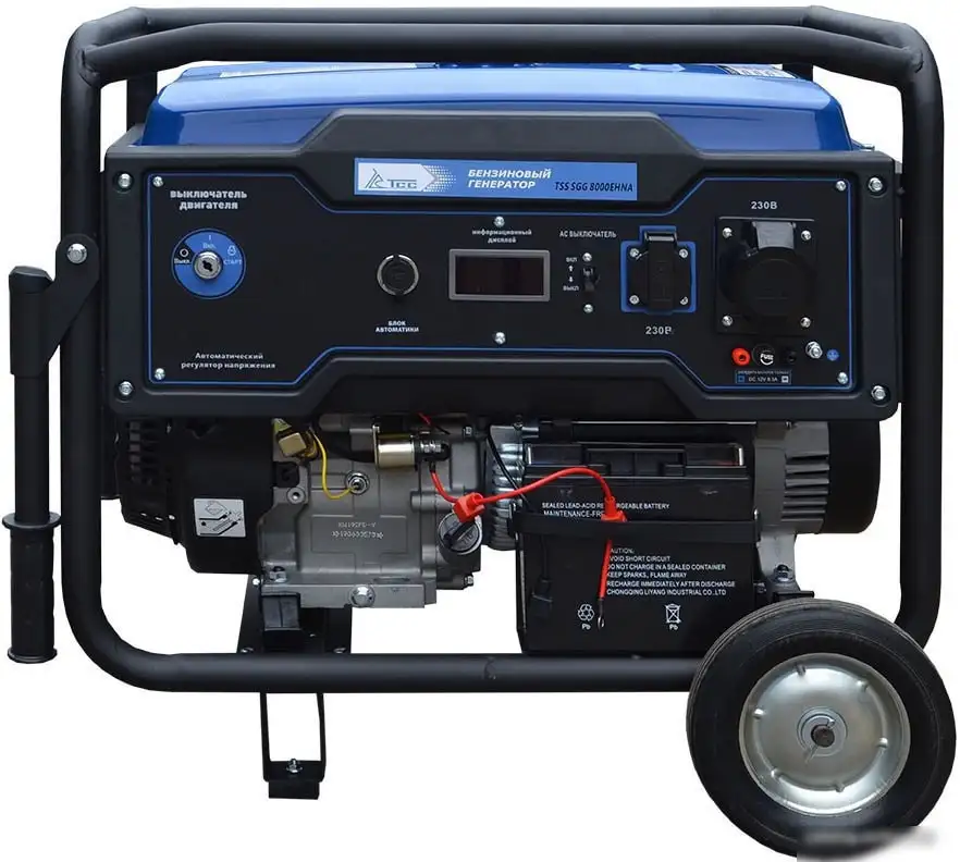 Бензиновый генератор ТСС SGG 8000EHNA – фото товара