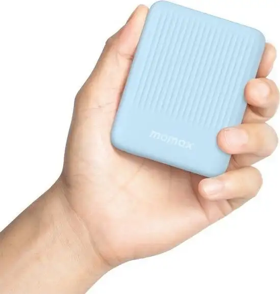 Внешний аккумулятор Momax Q.MAG Minimal IP122 5000mAh (голубой) – фото товара