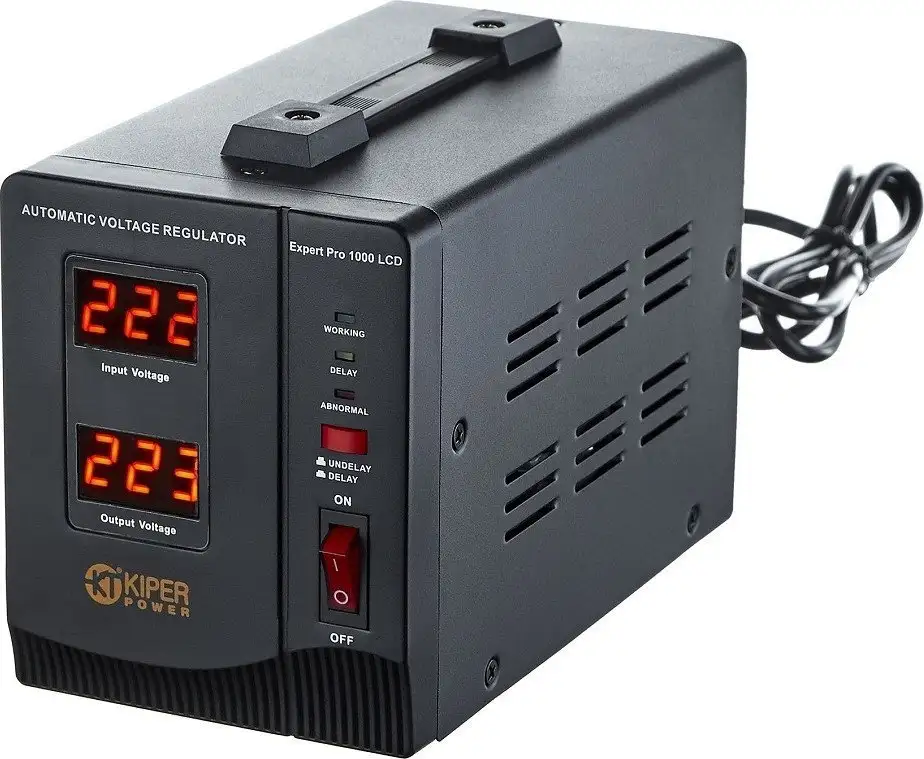 Стабилизатор напряжения Kiper Power Expert Pro 1000 LCD – фото товара