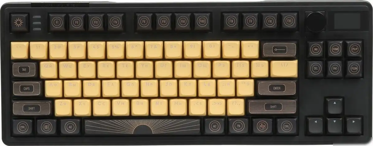 Клавиатура Dark Project KD87A+Numpad (G3ms Moonstone Switch, черный) – фото товара