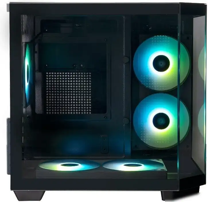 Корпус XASTRA QT400M 5ARGB-FC-C6-AC (черный) – фото товара
