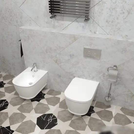 Инсталляция для унитаза Lavinia Boho Relfix 5 в 1 77010036 (матовый пластик) - фото товара