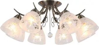Люстра средней высоты Omnilux Casagliana OML-53807-08 – изображение в каталоге