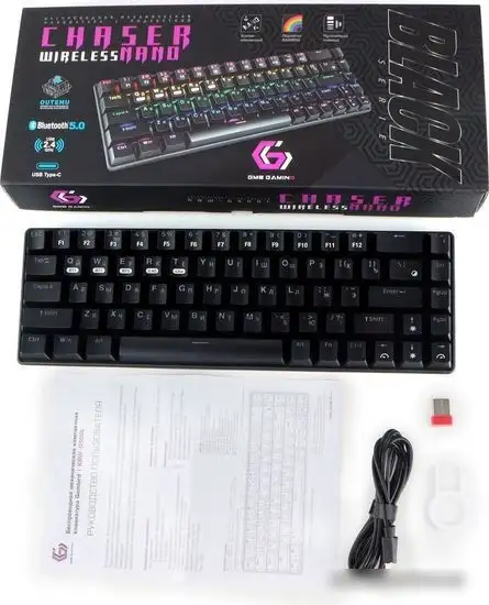 Клавиатура Gembird KBW-G500L – фото товара