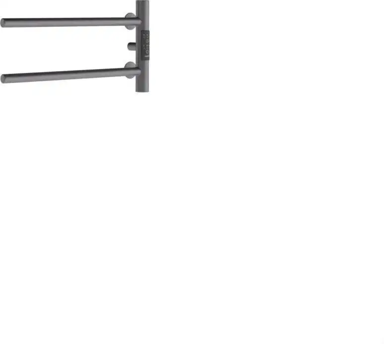 Полотенцесушитель Маргроид Ferrum Cook СНШ 18*40 Графит, скрытого монтажа, таймер справа - фото товара