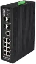 Управляемый коммутатор уровня 2+ Osnovo SW-80804/ILS(port 90W,300W)
