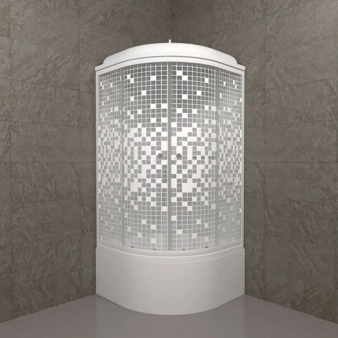 Душевая кабина Triton Мозаика Б 90х90 - фото товара