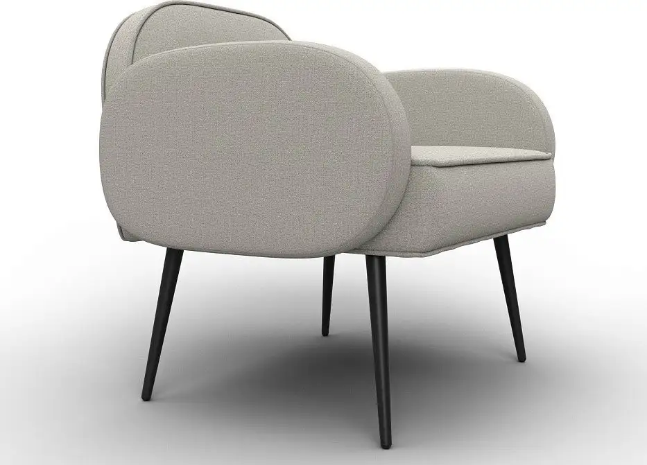 Интерьерное кресло Лига диванов Лига-086 132427 (рогожка Амур 02 бежевый) – фото товара