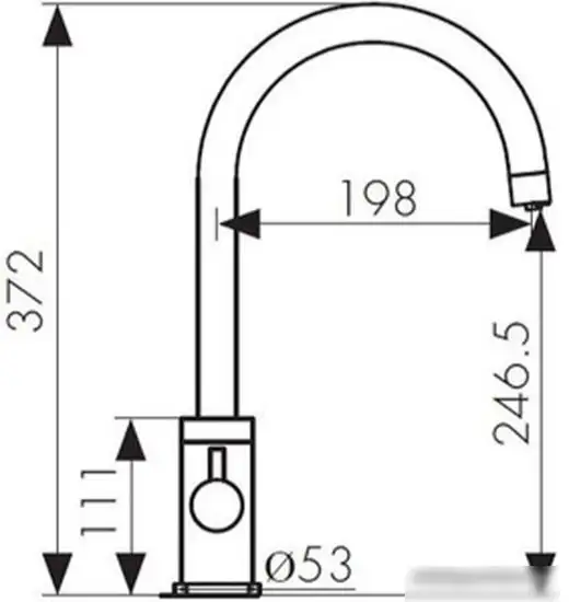Смеситель Kaiser Merkur 26744-3 (бронзовый) - фото товара