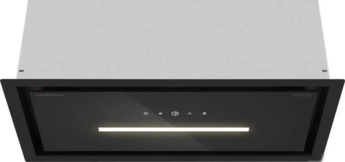 Кухонная вытяжка Meferi SMARTBOX60BK Glass Comfort - фото товара