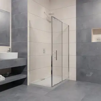 Душевой уголок RGW PA-145 020814584-11 80x140 (хром/прозрачное стекло) - изображение в каталоге