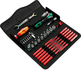 Универсальный набор инструментов Wera Kraftform Kompakt W1 135926 (35 предметов) – изображение в каталоге