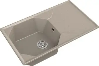 Кухонная мойка GranFest GF-U-840L (песочный) - изображение в каталоге