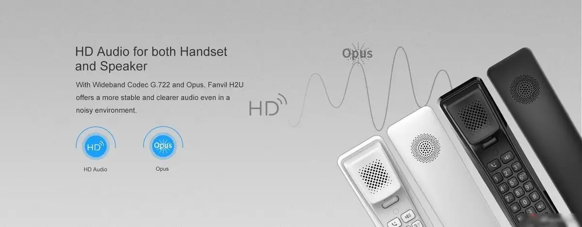 IP-телефон Fanvil H2U (белый) – фото товара