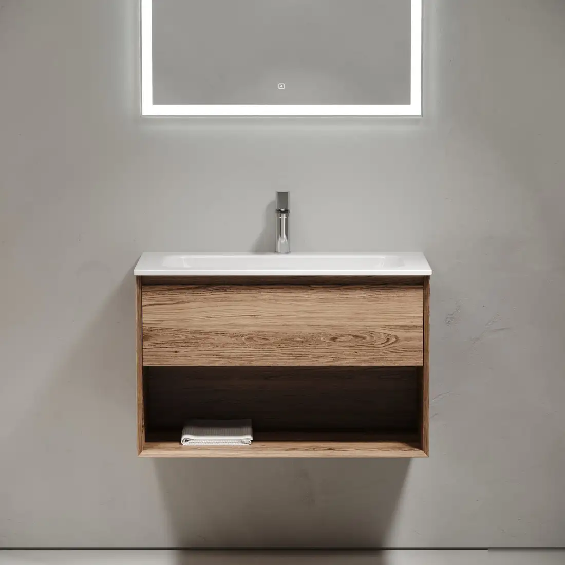 Sancos Тумба под умывальник Marmi 1.0 MR1.080ECH (дуб чарльстон) – фото товара