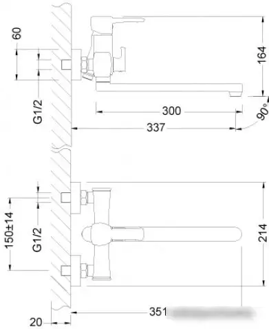 Смеситель Lemark Evitta LM0551C - фото товара