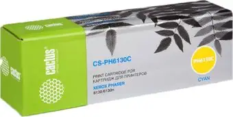 Картридж CACTUS CS-PH6130C (аналог Xerox 106R01282) – изображение в каталоге