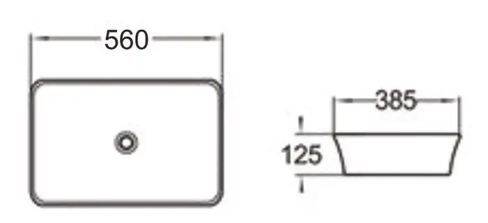 Умывальник SantiLine SL-1009 - фото товара