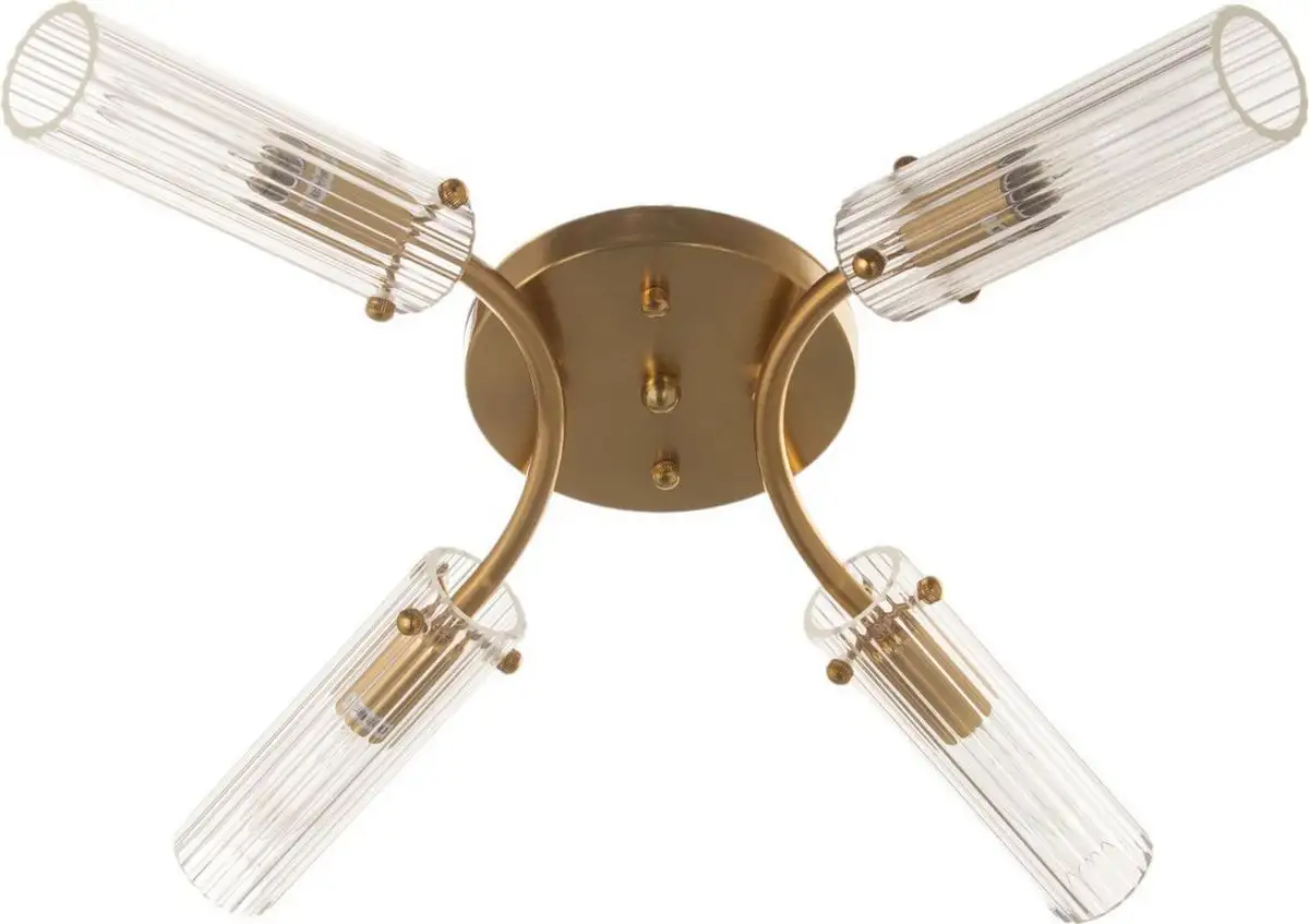 Люстра средней высоты BayerLux Рико 10777413 (бронза) – фото товара