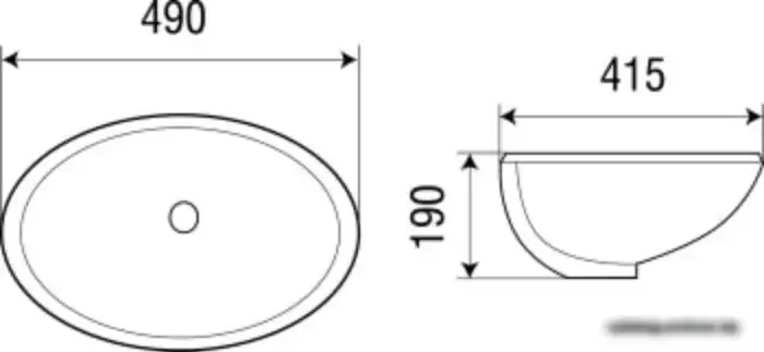 Умывальник WeltWasser Deilbach 6021 - фото товара