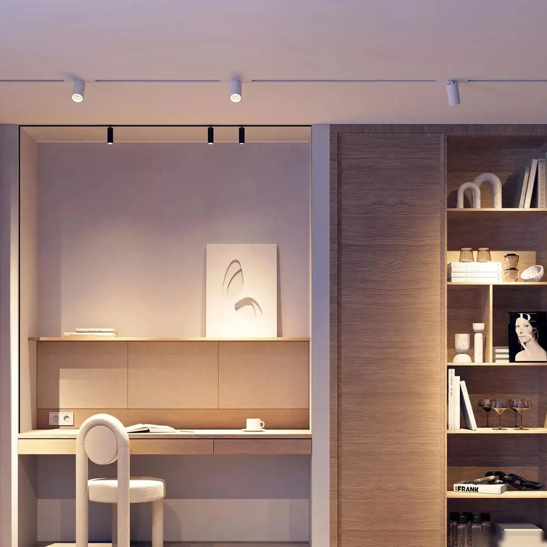 Трековый светильник Arlight MAG-SPOT-ZOOM-45-R60-15W Warm3000 WH 15-50deg 24V 052300 – фото товара