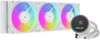 Система жидкостного охлаждения для процессора Coolleo DIG-360-WH – изображение в каталоге