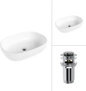 Умывальник Lauter 21836 + клапан 21190CH - изображение в каталоге